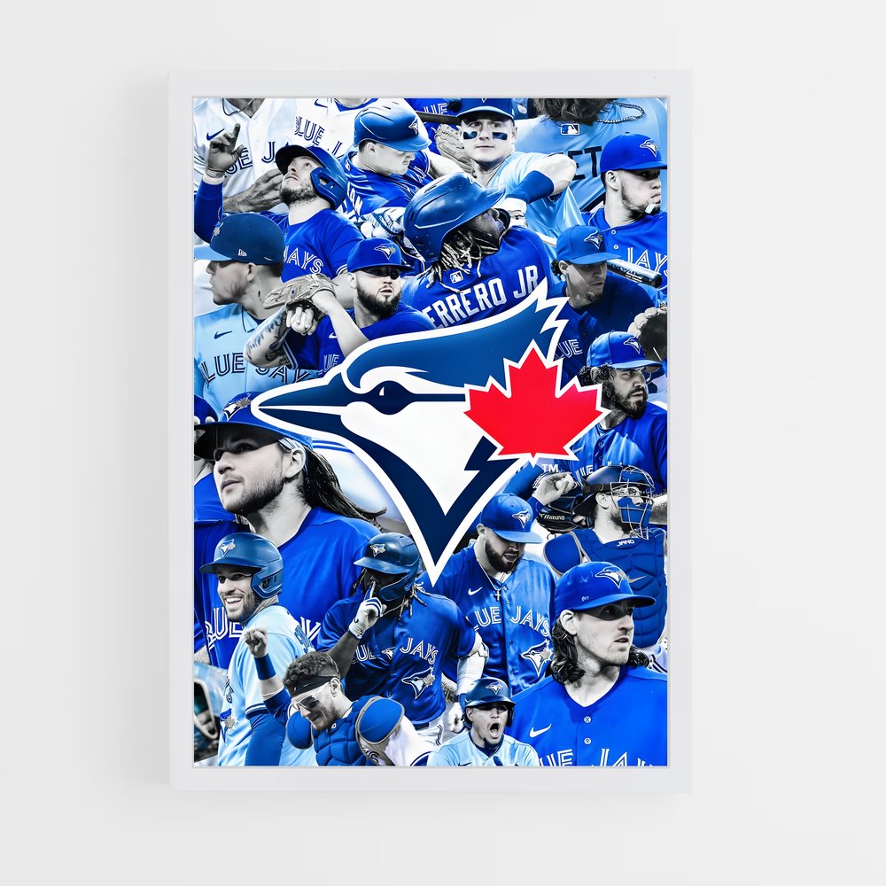 Poster Blue Jays Skyline – affiche Baseball (vue 3)
